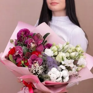 Букет Орхидеи на день рождения