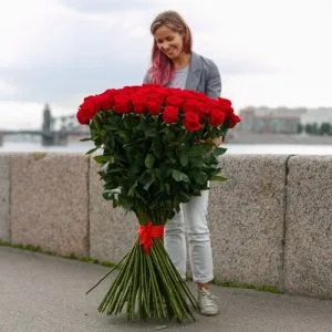 высокие розы
