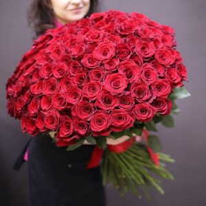 101 роза Новосибирск