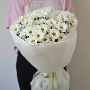 букет хризантем ромашка