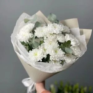 кустовая хризантема букет