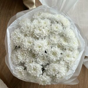 кустовая хризантема букет