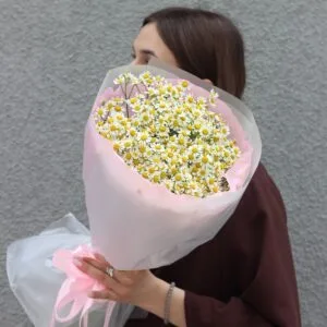 Букет полевых ромашек